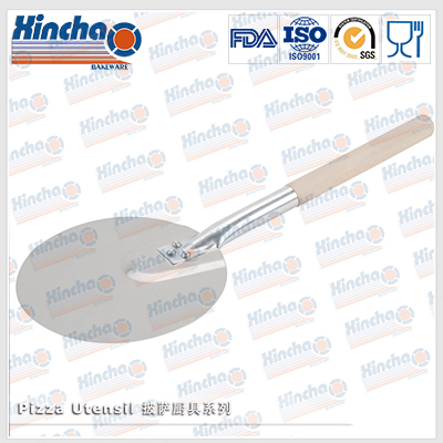 Aluminum Round Pizza Paddle 9*23 Inch